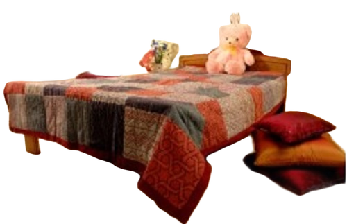 Double Bed Handwork Quilts - Pattern: Printed