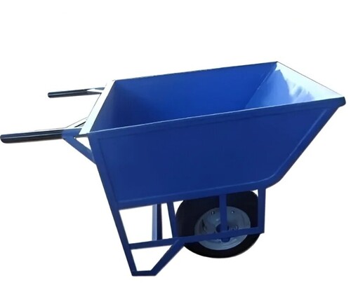 Blue Single Wheel Barrow Trolley