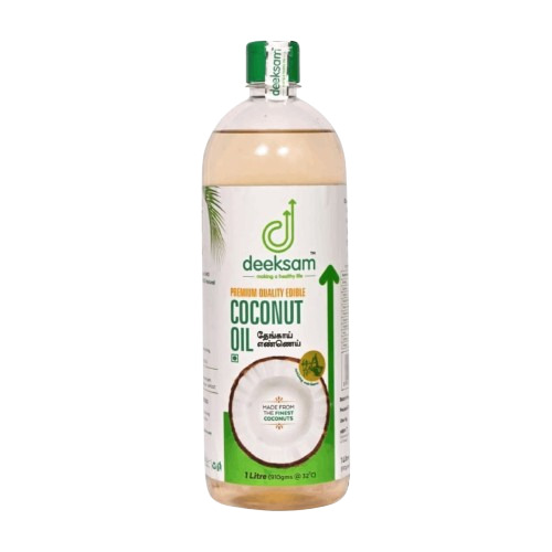 Coconut Oil - Cold Pressed 500ml | Grade A 100% Pure Industrial Use Cooking