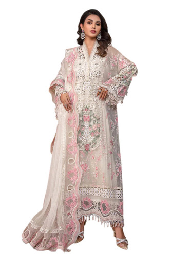 Designer Pakistani Suits - Georgette Customized Size Multiple Colors | Embroidered Light Weight Breathable Washable