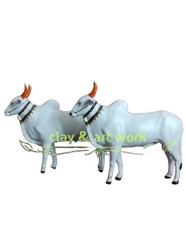 Marble Statues Cow - Color: White