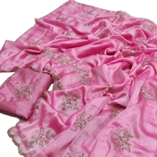 Pink Ladies Saree
