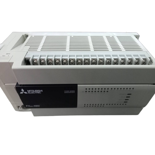 Fx3u 48mr Es Mitsubishi Plc - Standard Size, White, 220-440 Volt | High-Speed Processing, Industrial Performance, Motion Control