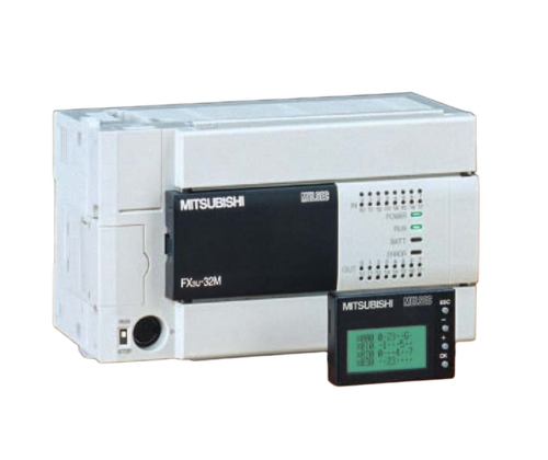 Fx3u 64mr Ds Mitsubishi Plc - Standard Size, White | Energy-Efficient Design, Process Automation, Motion Control, Digital Input