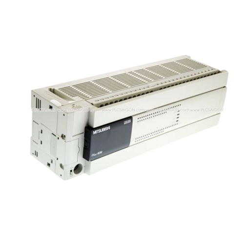 Fx3u 80mr Es Mitsubishi Plc - Standard Size, White, 220-440 Volt | Digital Input, High Accuracy Control, Real-Time Processing, Low Power Consumption