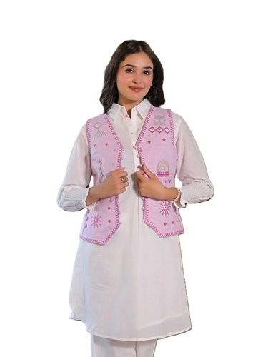 Aan 3507 Pure Cotton 3 Piece Suit