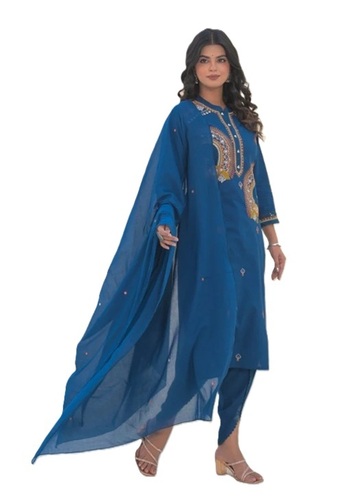 Aan Pure Jaipur Cotton 3pes Patiala Suit