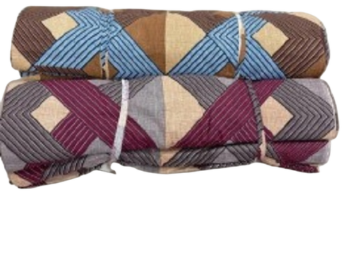 Casement Printed Bed Sheet - Color: Comes In Various Colors