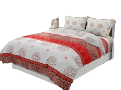 Printed Cotton King Size Bed Sheets - Color: Comes In Various Colors