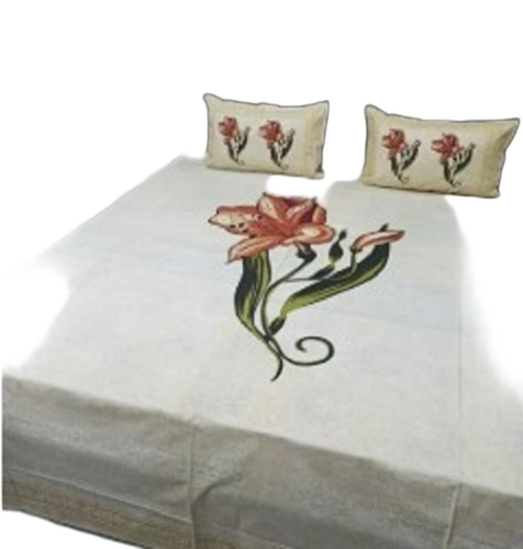 Printed Rose Petal Bed Sheets