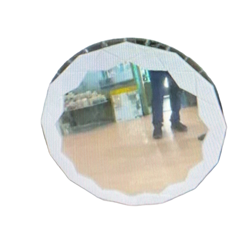 Round Shape Mirror - Glass, All Sizes, White | Circular Design, Reflective Surface, Shatter Resistant, Wall Mountable