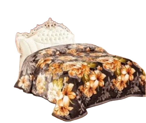 Stylish Double Bed Mink Blanket - Age Group: Children