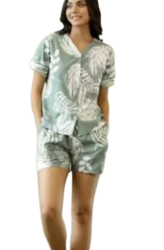 Women Night Short And Top - Color: Various Colors Are Available