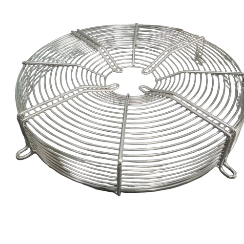 630mm Basket Fan Guard - Metal Silver, Circular Design | Protective Cage, Corrosion Resistant, Powder Coated, Ventilation Friendly
