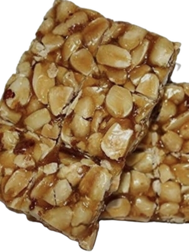Groundnut Chikki - 1 Kilogram, Regular Size | Tasty, Soft Texture, Sweet, Digestive