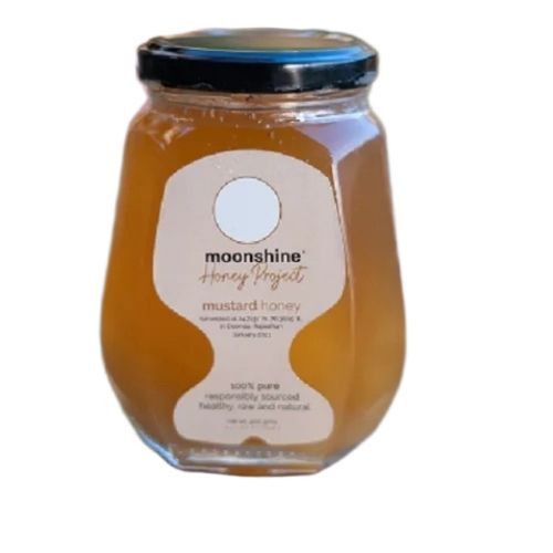 500 Mg Mustard Honey - Organic Raw Extract, 80-85% Brix, Thick Viscosity | Sticky Consistency, Floral Undertone, Shelf Stable, Nutrient Dense