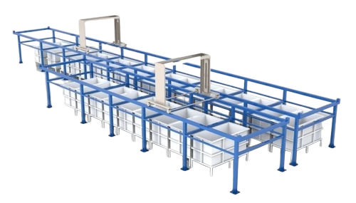 Automatic Electroplating Plant - Color: White