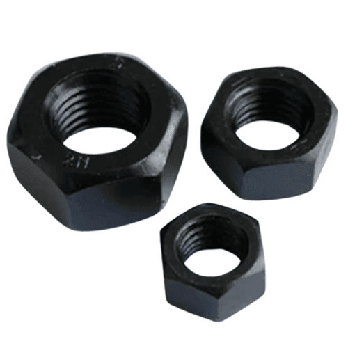 Carbon Steel Nuts - Color: Black