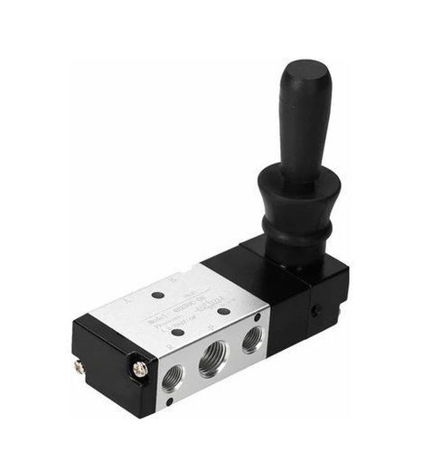 Pneumatic Solenoid Valve - Solid Steel, Standard Size, Silver & Black, Two-Way | Corrosion, Rust, Leak Resistant, Easy to Install, High Efficiency