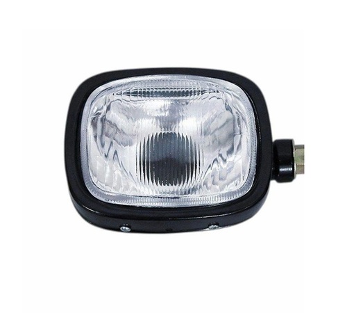 Tractor Headlights - Plastic, Glass & Metal, Standard Size, White | Shock Resistant, Sealed, Easy to Install