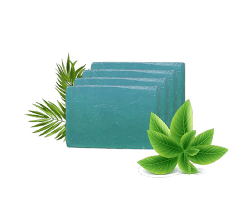 Mint Bath Soaps - 75g Blue Bath Soap Skin-Friendly pH Non-Sticky Hands Kills 99.9% Germs