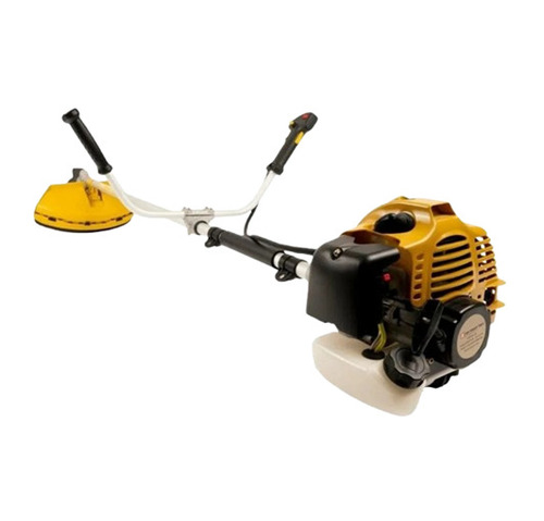 Petrol Brush Cutter - Metal & Plastic, Standard Size, Painted | Two Stroke Engine, Manual Operation, Shock Resistant, Energy Saving