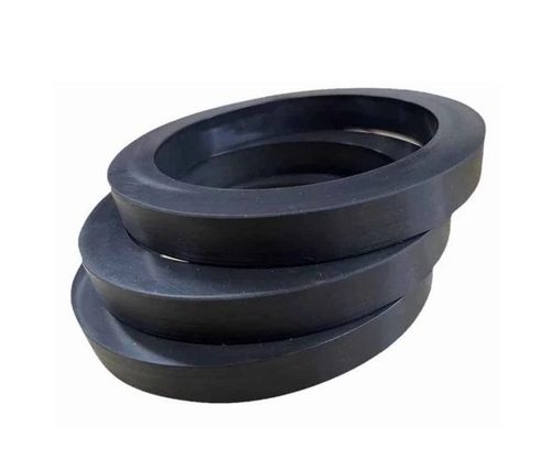 Rubber Rings - Rubber, Standard Size, Black, Hardness 90 Shore A | Industrial Use, Leak Prevention, Heat and Water Resistant, Lightweight