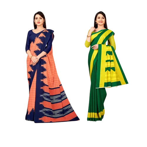 Teacher Uniform Sarees - Color: Multicolor