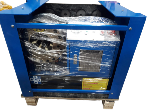 Hydraulic Crimping Machine - Blue Color, Durable Build | Smooth Crimping, Low Maintenance, Reliable Output