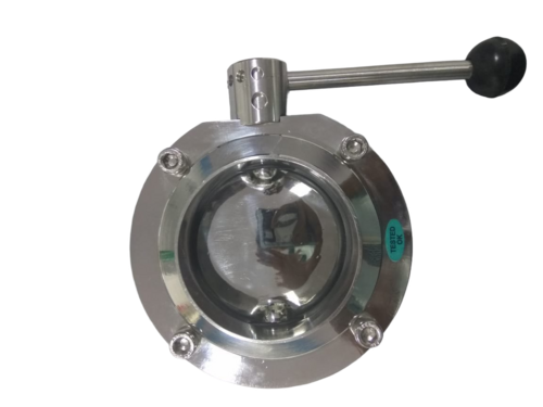 Manual TC End Butterfly Valve