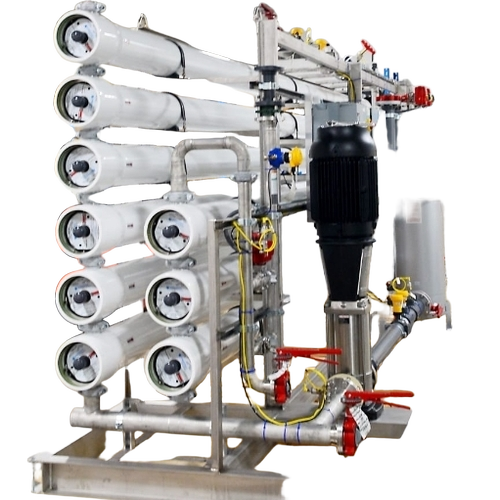Wastewater Treatment Plant - Metal Standard Size, White, Polished Surface | Industrial Application, 220-240V AC, Corrosion Resistant