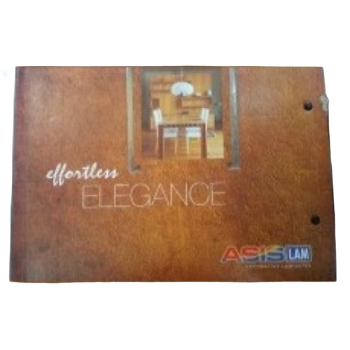 Asis Laminates - Wood Brown | Moisture Resistant Termite Proof Fire Resistant Weather Resistant Impact Resistant Smooth Surface Easy Installation Low Maintenance Eco Friendly