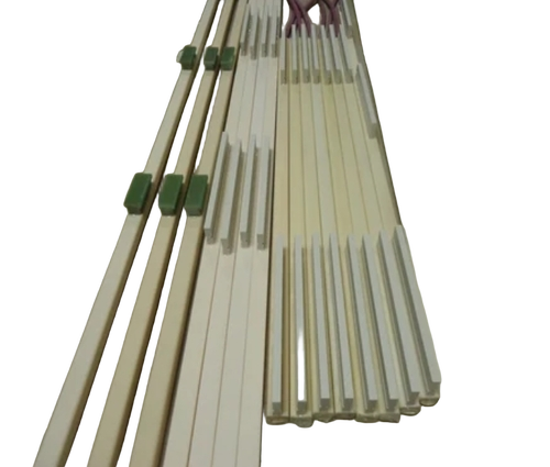 Corona Treater Ceramic Electrodes - Color: White