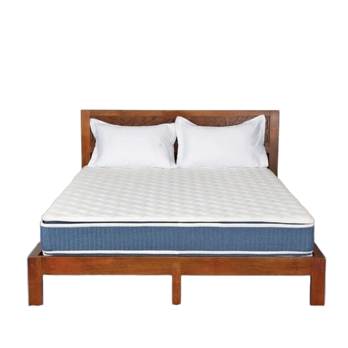 Pocket Spring Mattress - Pocket Spring Queen Size White 12 Inches Thick | Soft Firmness Pressure Relief Motion Isolation Breathable Cover Edge Support Hypoallergenic Material Durable