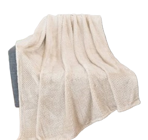 White Fleece Blanket - Age Group: Children