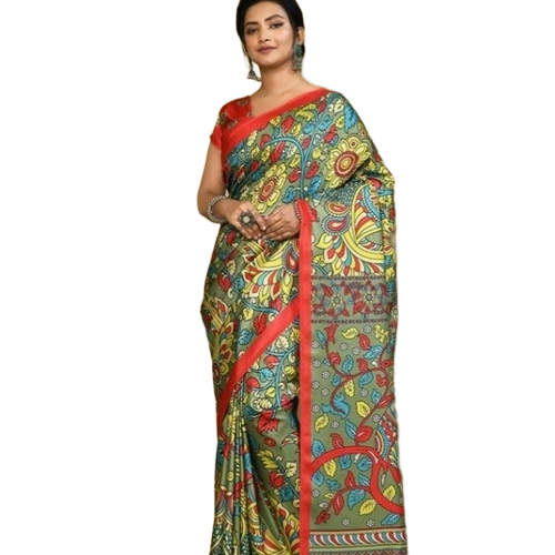 Printed Pashmina Saree