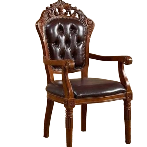 Wooden Chairs - Wooden, Brown, 15kg | Sturdy Frame, Comfortable Seating, Elegant Design, Natural Finish, Lightweight, Eco-Friendly Material
