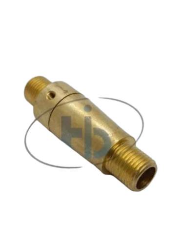 1.5 Inches Brass Swivel Fitting - Brass, 1.5 Inch, Golden | Industrial Gas Pipe