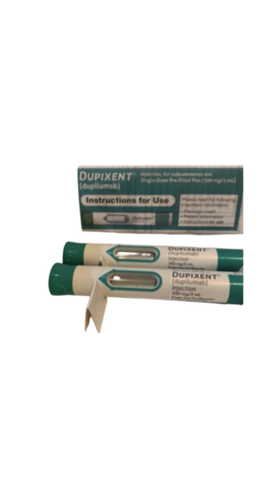 Dupixent Injection 300mg/2mL - Sterile Solution, Pre-Filled Syringe | Medical Grade, Store Cool and Dry