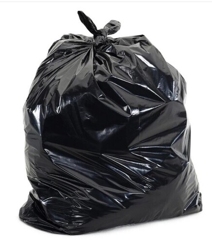 Garbage Bag - Plastic All Sizes Black | Tear Resistant Waterproof Lightweight Flexible Large Capacity