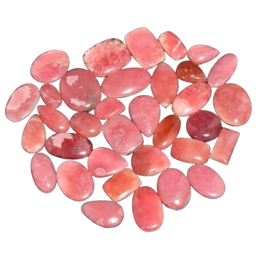 Pink Cabochon Jasper Gemstone
