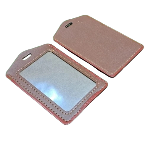 Pu Leather Id Badge Holder