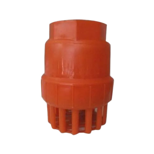 Red Pvc Foot Valve - Size: Standard