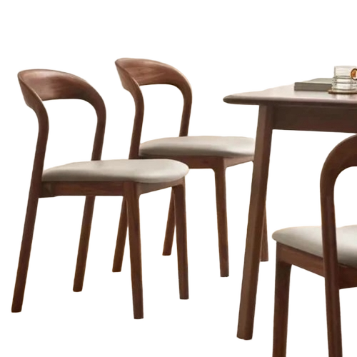 Solid Wood Dining Chair - Solid Wood Various Colors | Modern Durable Low Maintenance
