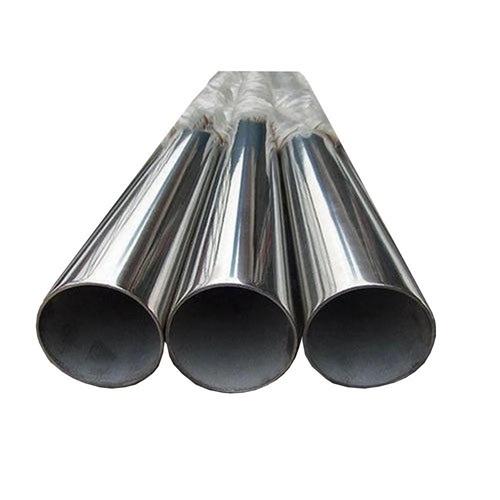 Ss 304 Stainless Steel Pipe - Stainless Steel, Zinc Coated Silver, Corrosion Resistant, Heat Resistant, Weldable Grade