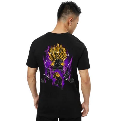 Black Logo Printed T Shirts - Fabric Type: Cotton