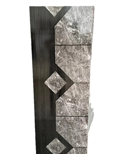 Brown Standard PVC Printed Door - 8mm Thickness, Brown | Weather Resistant, Moisture Proof, Rust Resistant, Lightweight, Easy Installation