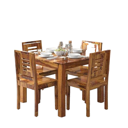 Four Seater Dining Table Chair - Artwork: Crafted