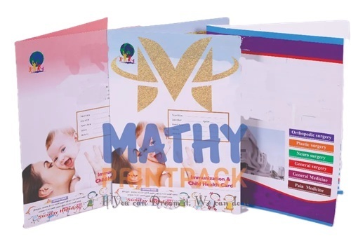 Multicolor Paper Hospital File