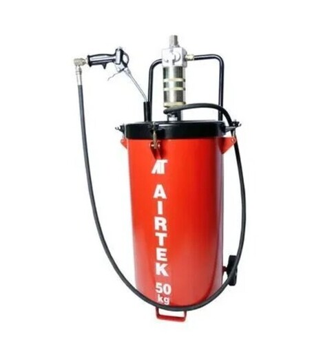 Pneumatic Grease Gun - Metal, Standard Size | High Pressure, Lightweight, Ergonomic Handle, Adjustable Flow, Corrosion Resistant